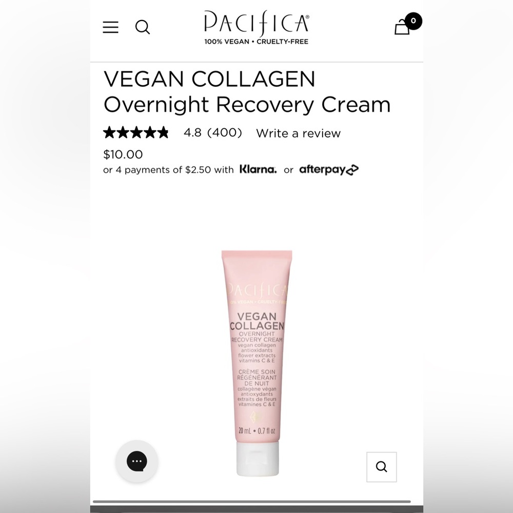 Pacifica Vegan Collagen 3 pc Skin Care Kit, new! - Picture 3 of 5